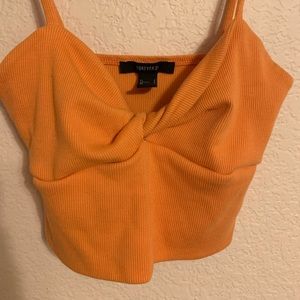 Orange tank top